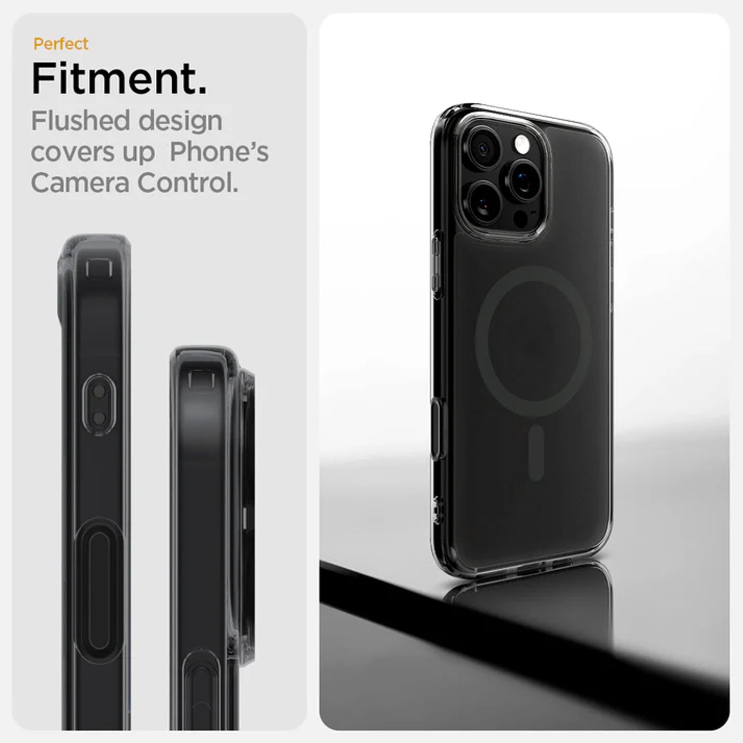 Spigen Ultra Hybrid T ( MagFit + Camera Control ) for iPhone 16 Series - MagSafe Compatible - Forexengineer -Malaysia- 8809971233613-8809971233620-8809971233699-8809971233637