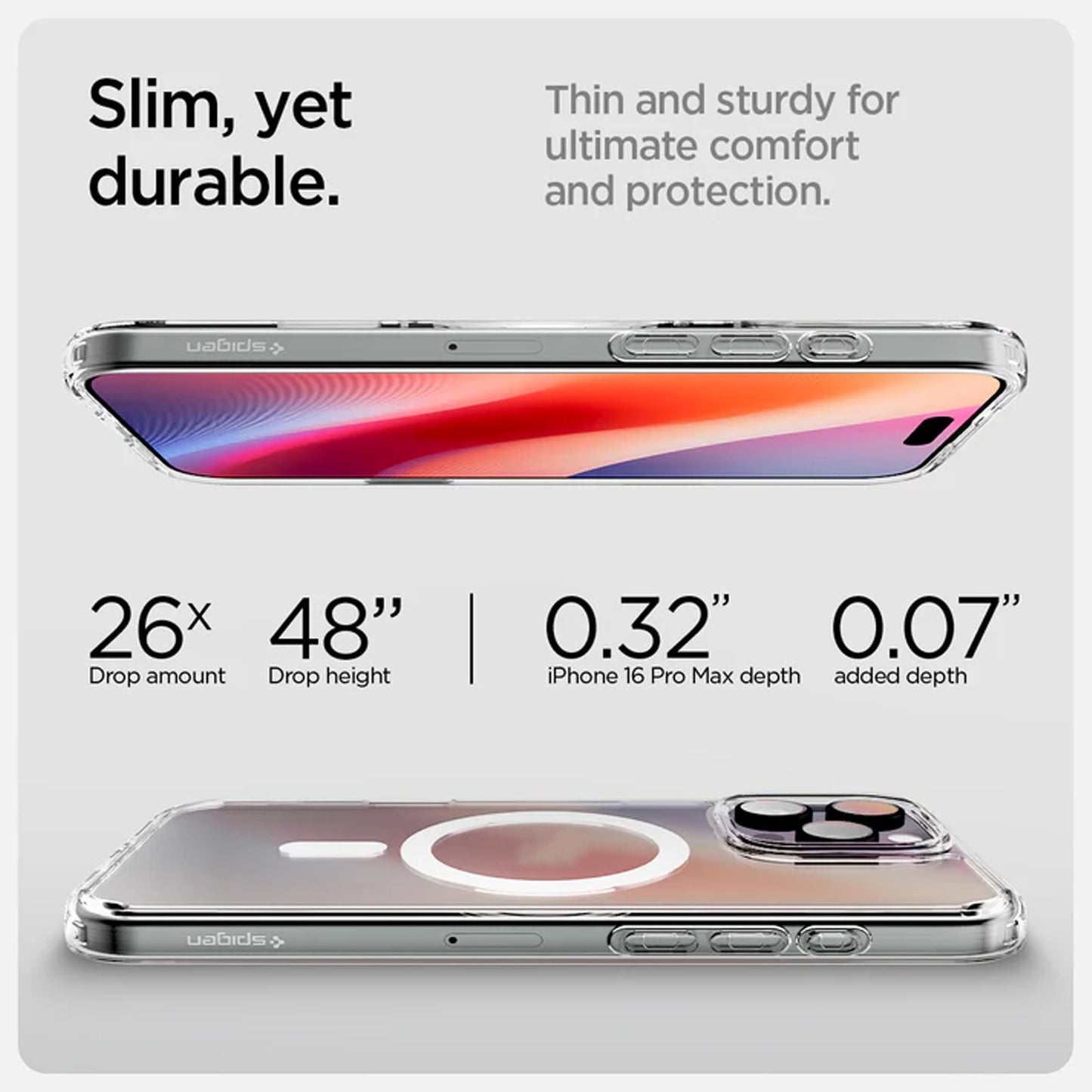 Spigen Ultra Hybrid T ( MagFit + Camera Control ) for iPhone 16 Series - MagSafe Compatible - Forexengineer -Malaysia- 8809971233613-8809971233620-8809971233699-8809971233637