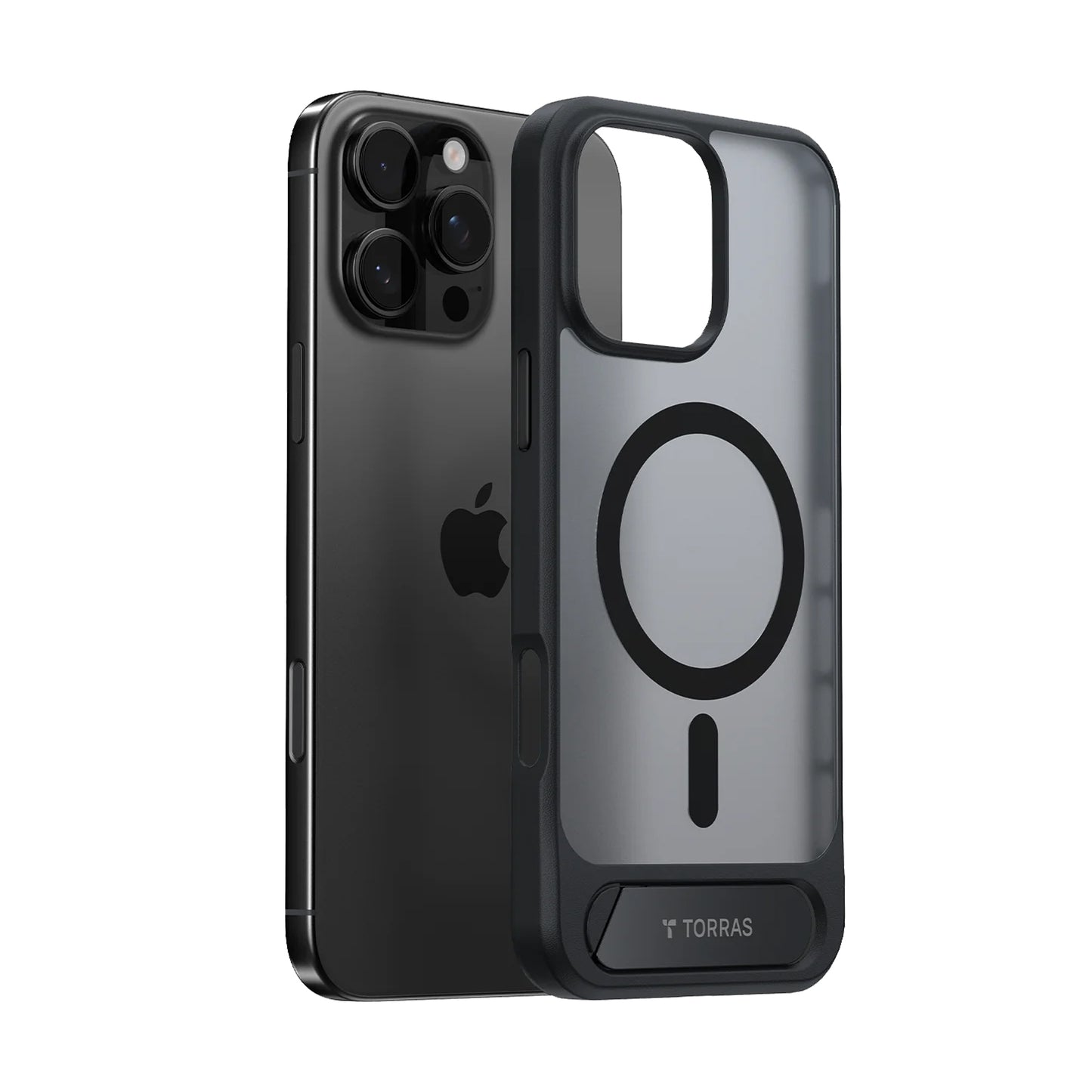 TORRAS Pstand MagSafe Case for iPhone 16 Series - with Kickstand and 4x Military Grade Impact Resistant - Forexengineer -Malaysia- 6970592330431-6970592330400-6970592330448-6970592330417-6970592330455-6970592330424
