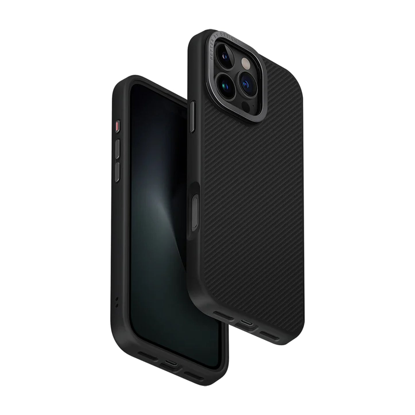 UNIQ Keva Max Tough Aramid Case for iPhone 16 Pro Max - Build-in Kickstand and Magnetic Charging Compatible - Forexengineer -Malaysia- 8886463690765