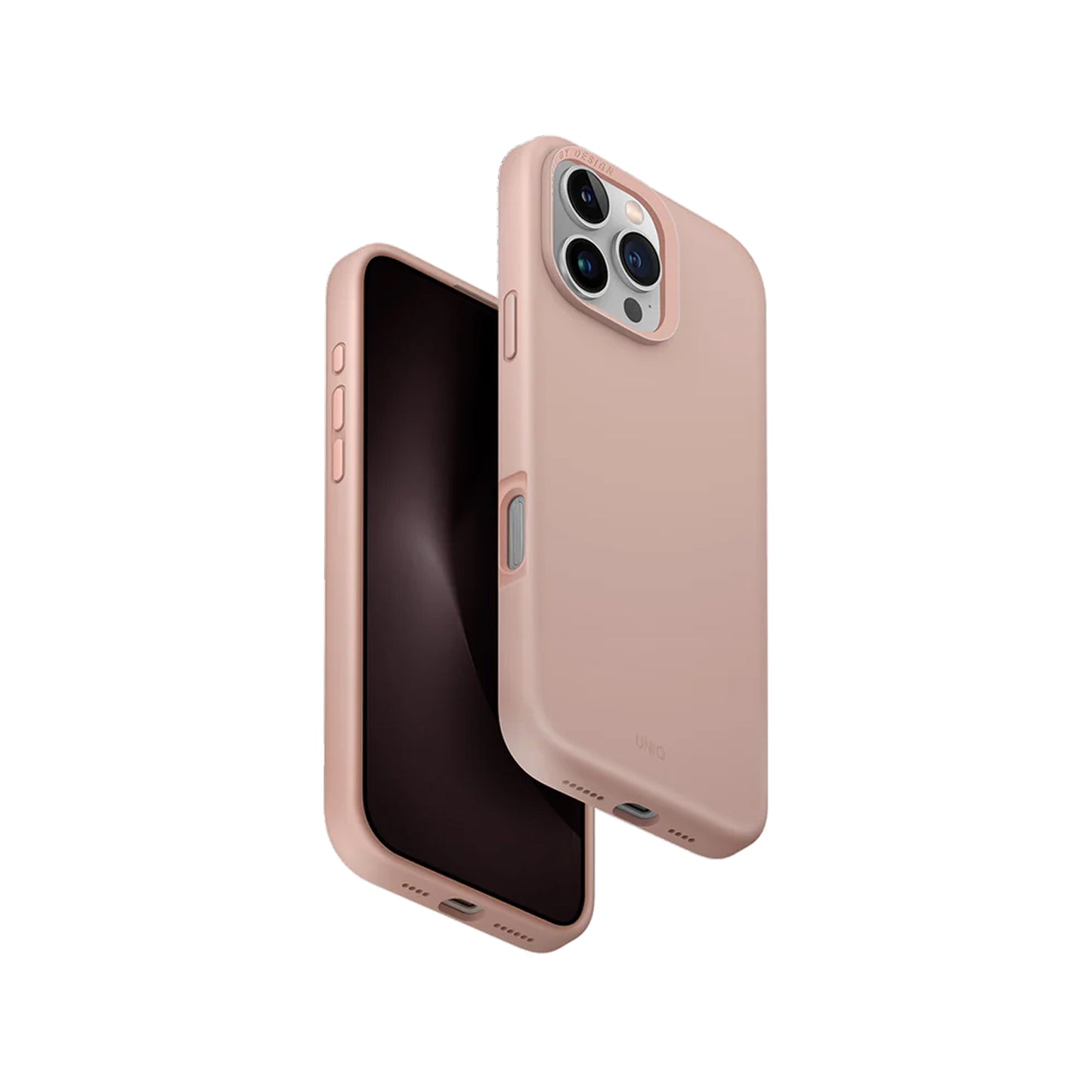 UNIQ Lino Hue Hybrid Silicone Case for iPhone 16 Series - Magnetic Charging Compatible - Forexengineer -Malaysia- 8886463689950-8886463689752-8886463689967-8886463689769