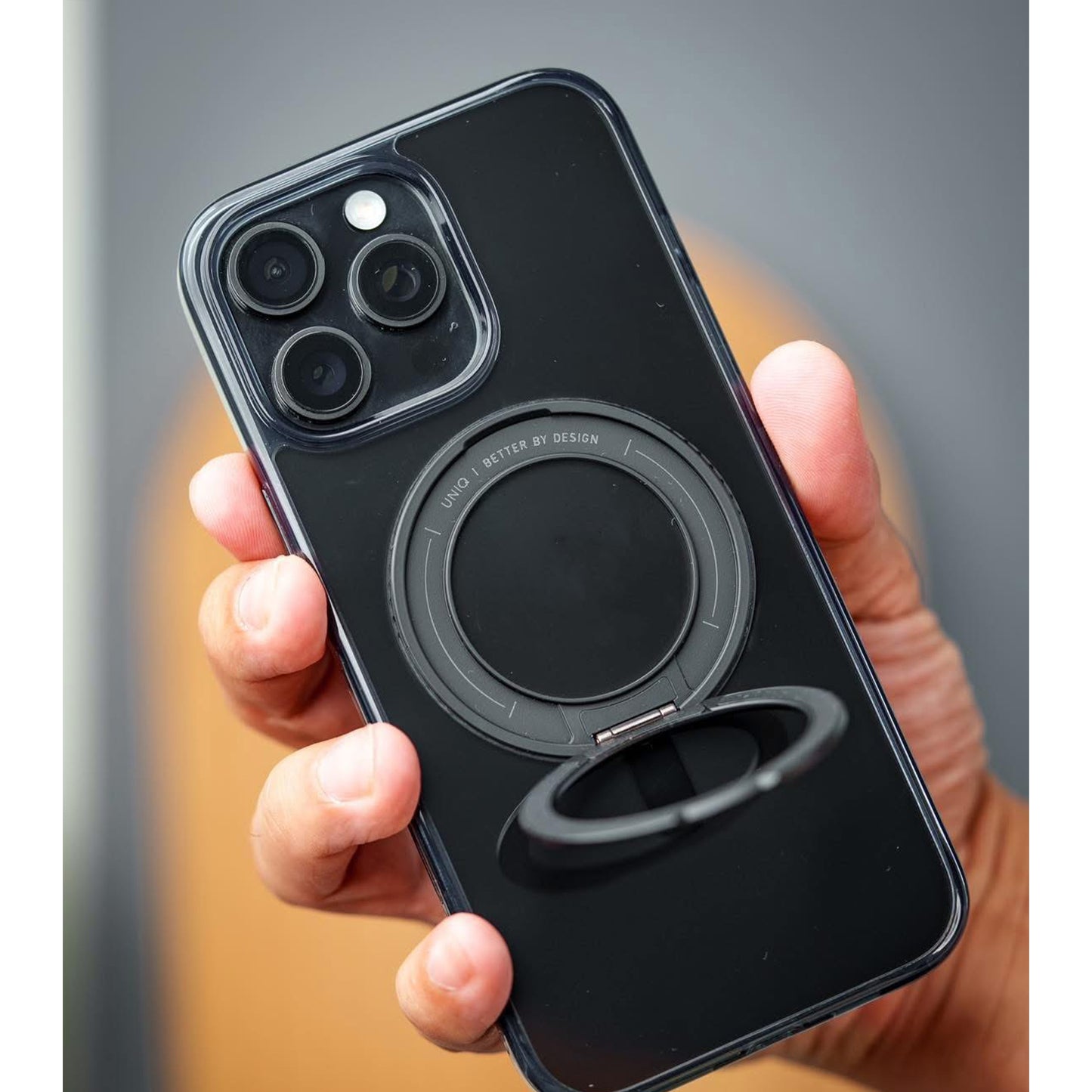 UNIQ Swivix 360 Rotating Kickstand Case for iPhone 16 Pro Max - Forexengineer -Malaysia- 8886463692035-8886463692042-8886463692059