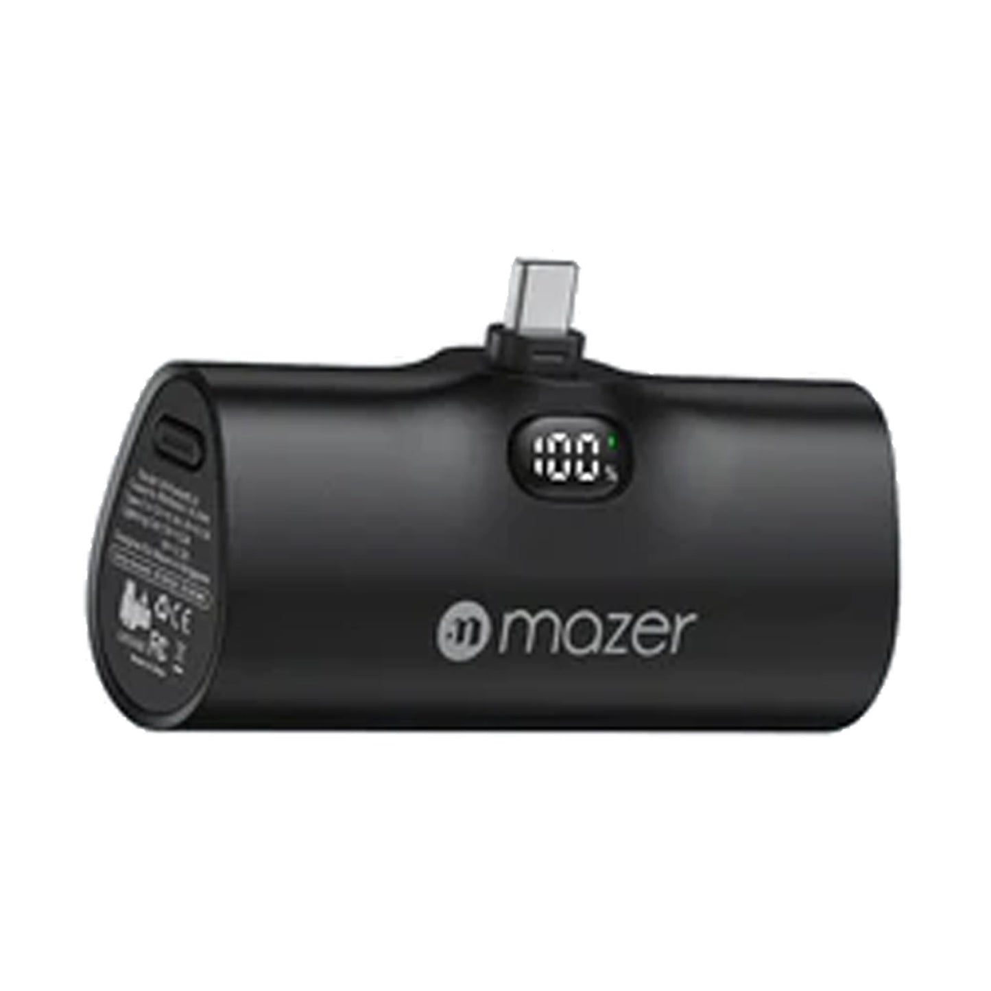 Mazer Super Mini Pocket - Built-in USB-C Connector 5000mAh PD20W Power Bank - Forexengineer -Malaysia