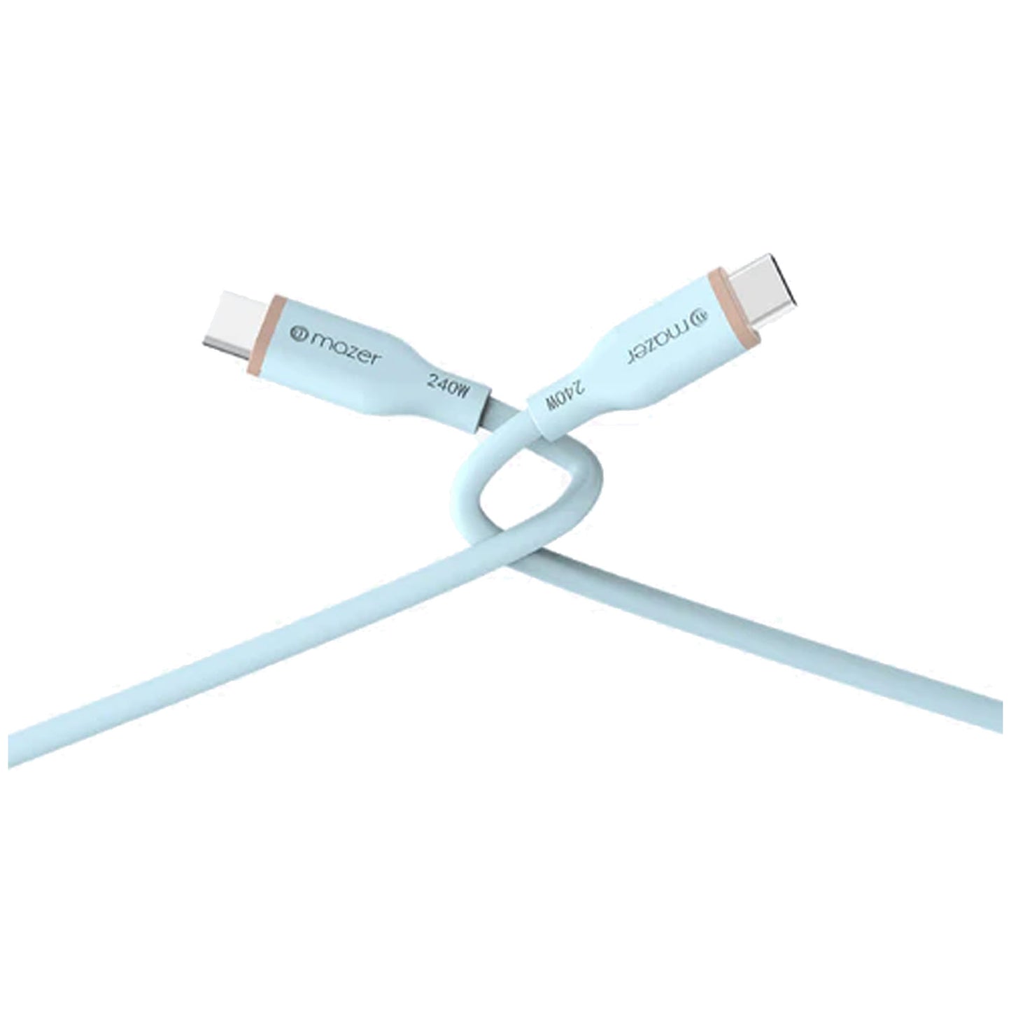 Mazer InfiniteLink3 Flex USB-C to USB-C Fast Charge Cable 240W 2.0M Tangle Resistant - Forexengineer -Malaysia