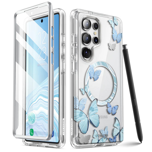 i-Blason Cosmo Magnetic Case for Samsung Galaxy S25 Ultra - 10 Feet Drop Protection With Build-in Screen Protector - Forexengineer -Malaysia- 843439156500-843439156494-843439156487-843439156517