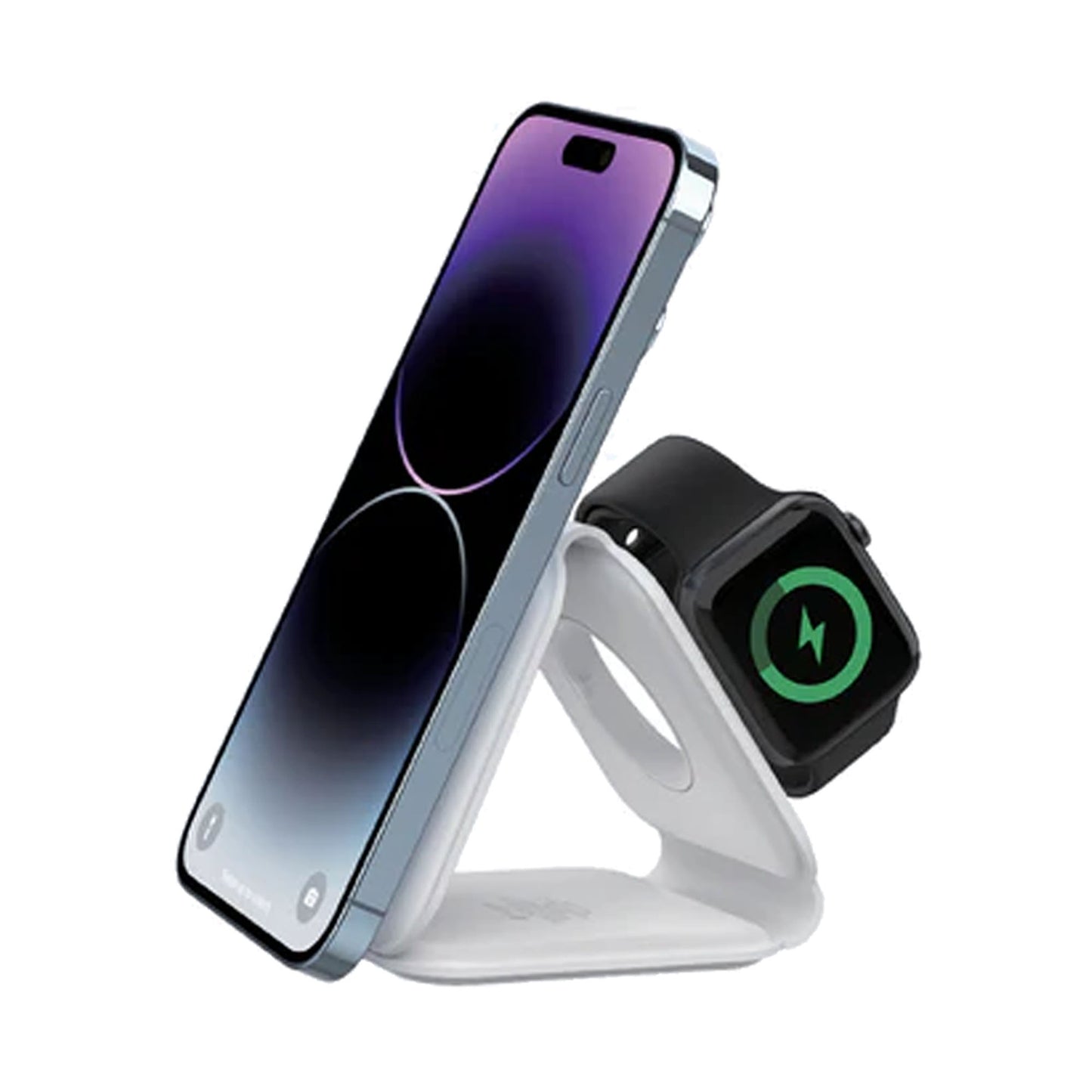 MAZER Mag Trifold 25W 3-in-1 Foldable Wireless Charger - MagSafe Compatible - Forexengineer -Malaysia