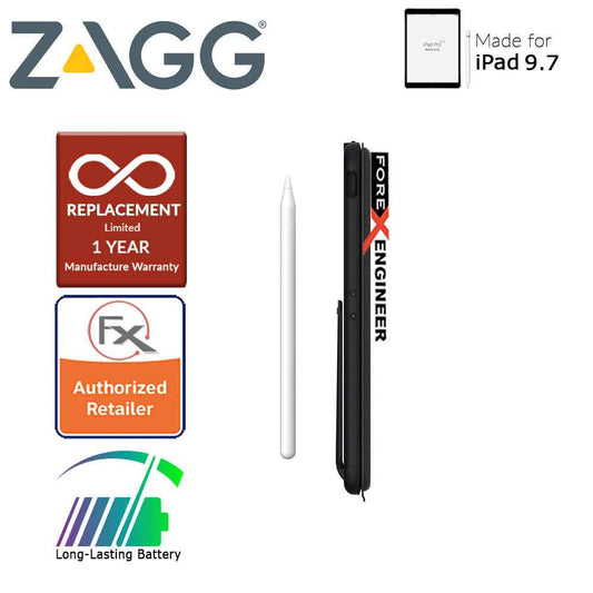 Zagg Keyboard Slim Book Go for iPad 9.7 inch - Ultra Slim Keyboard and Detachable Case - Forexengineer-malaysia