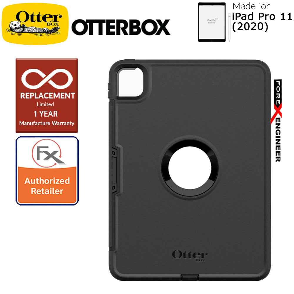 Otterbox Defender for iPad Pro 11 inch - 11" ( 2020 ) 2nd Gen Black Color ( Barcode : 840104212639 )