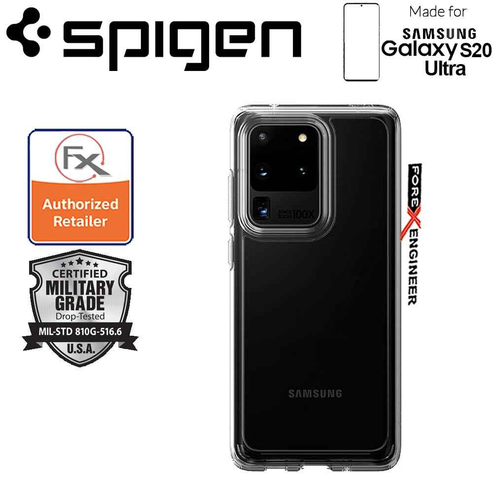 Spigen Crystal Hybrid for Samsung Galaxy S20 Ultra 6.9" - Clear Color