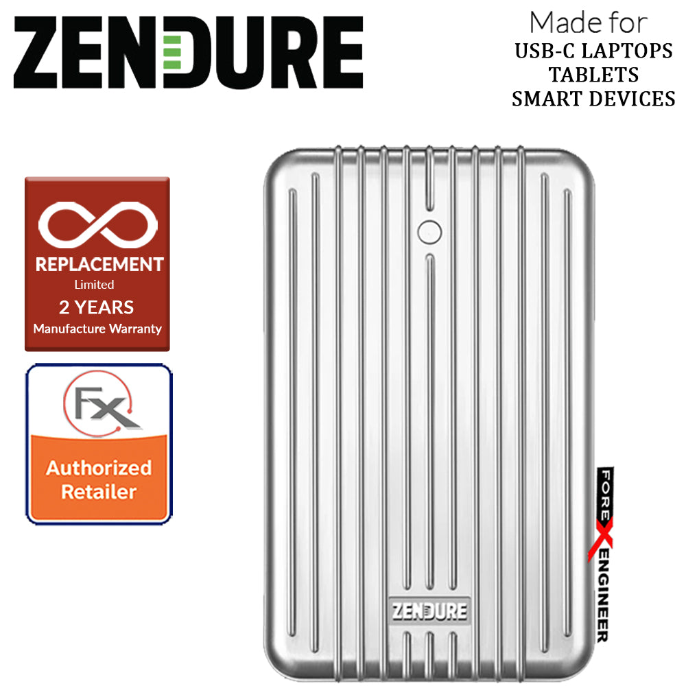 Zendure SuperTank - 27,000 mAh 100W Crush-Proof Portable Charger ( Silver ) ( Barcode : 857348008690 )