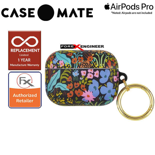 Case Mate Rifle Paper for Airpods Pro - Meadow with Gold Circular Ring ( Barcode : 846127191128 )