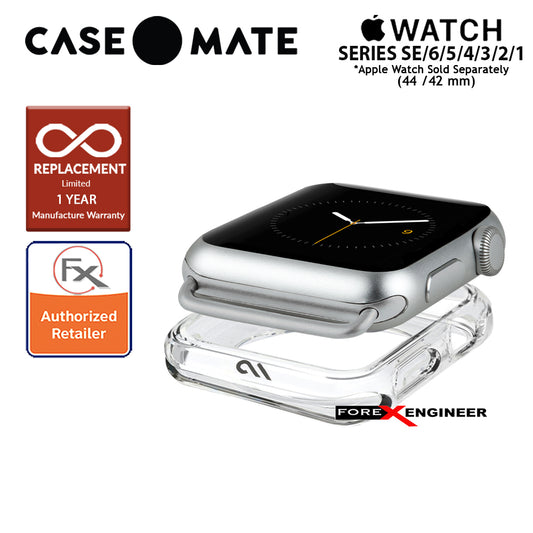 [RACKV2_CLEARANCE] Case Mate Tough Clear Bumper Case for Apple Watch Series 7 - SE - 6 - 5 - 4 - 3 - 2 - 1 ( 45mm - 42mm - 44mm ) - Clear (Barcode : 846127182591)