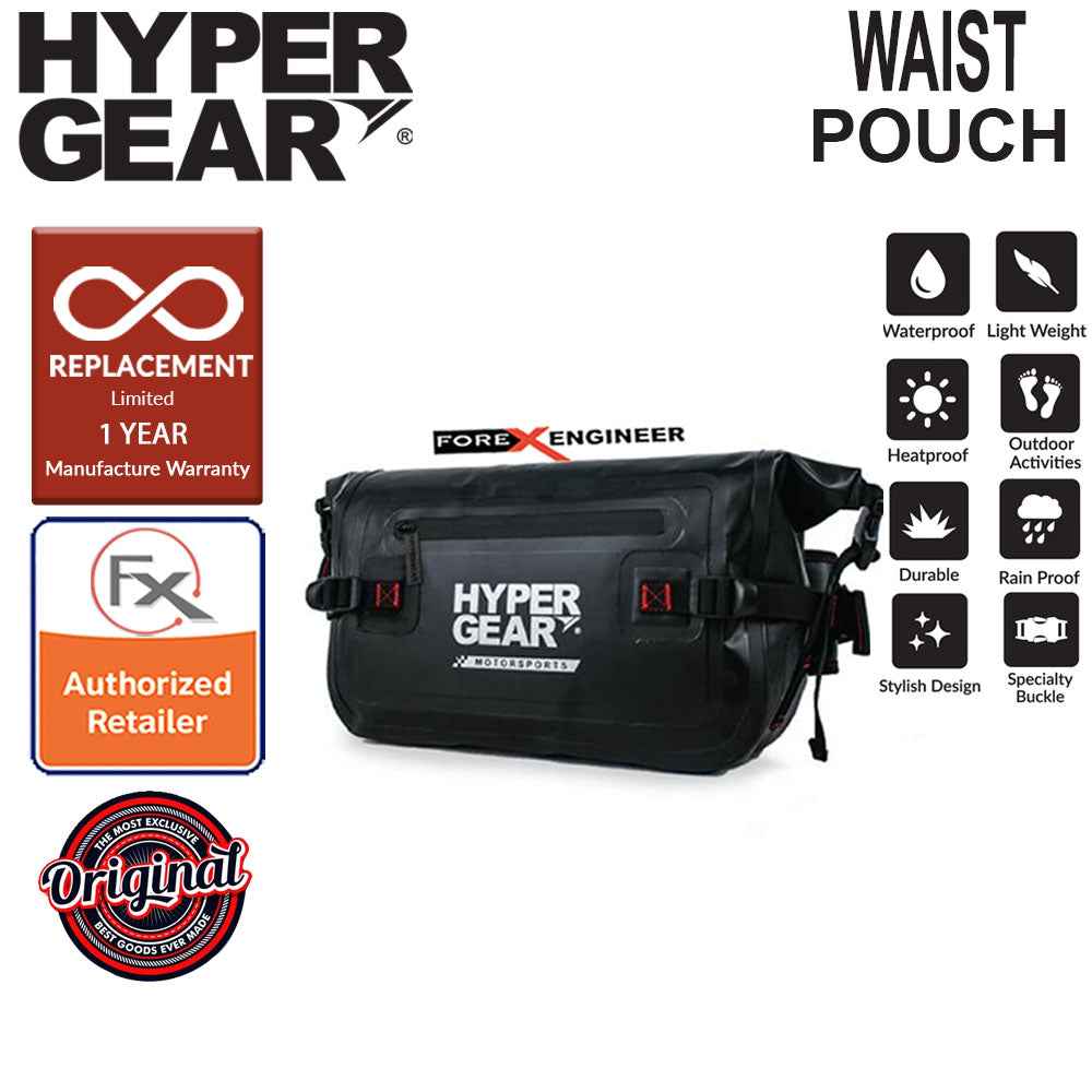 Hypergear Waist Pouch V2 Large - Black Color