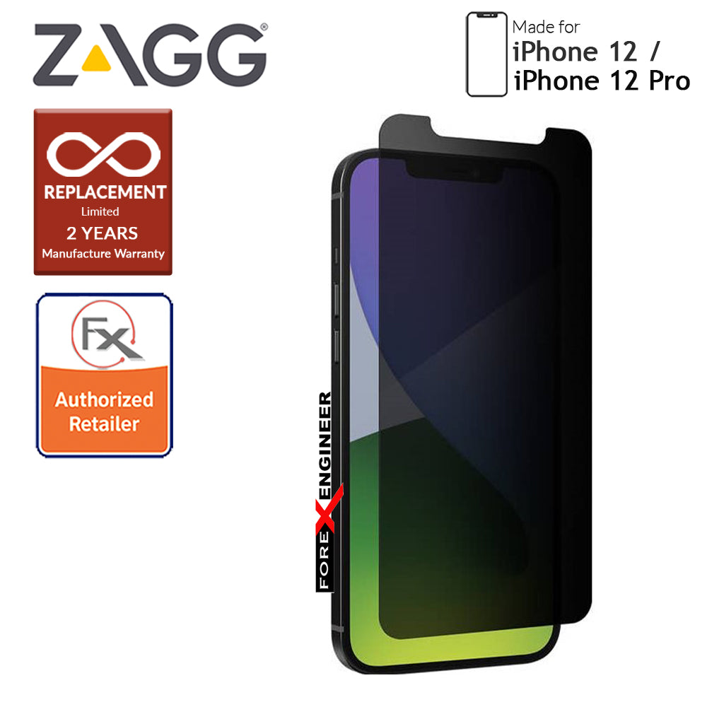 ZAGG Apple iPhone 12/iPhone 12 Pro InvisibleShield Glass Elite Screen  Protector