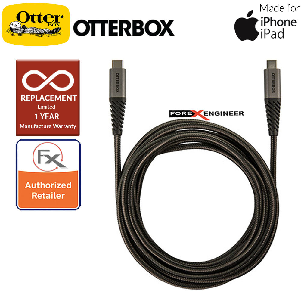 Otterbox USB-C to USB-C Cable ( 1 Meter ) 3.0 AMP high-speed charge and Extended strain relief ( Barcode: 660543449645 )