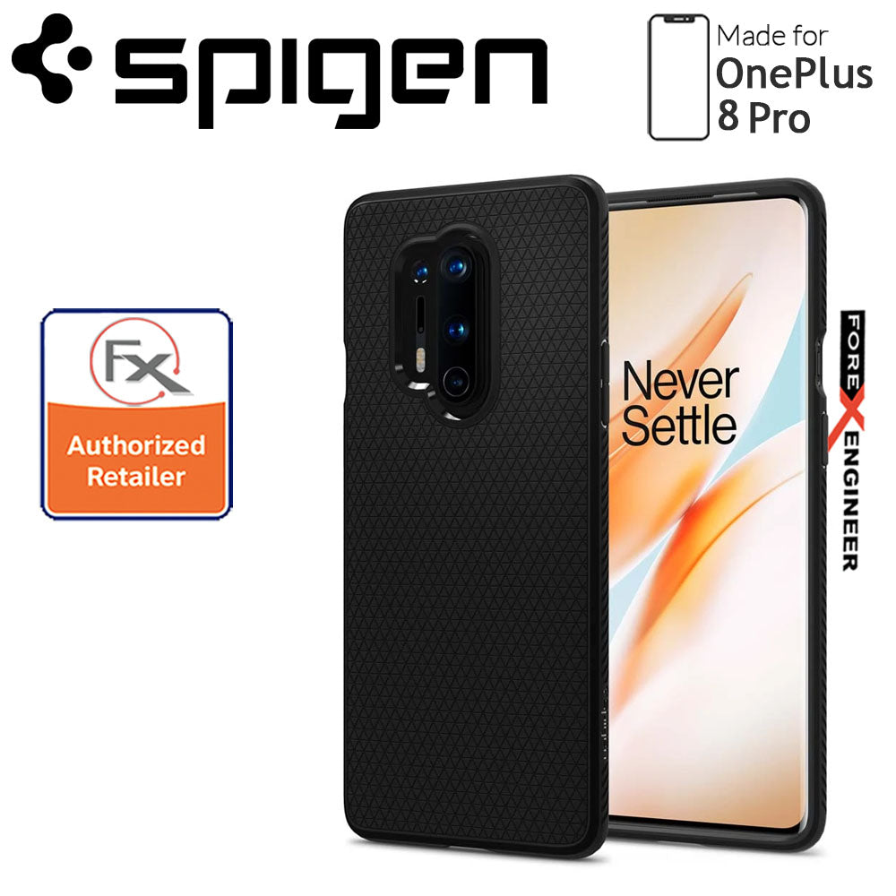 Spigen Liquid Air for OnePlus 8 Pro - Black Color ( Barcode : 8809685626961 )