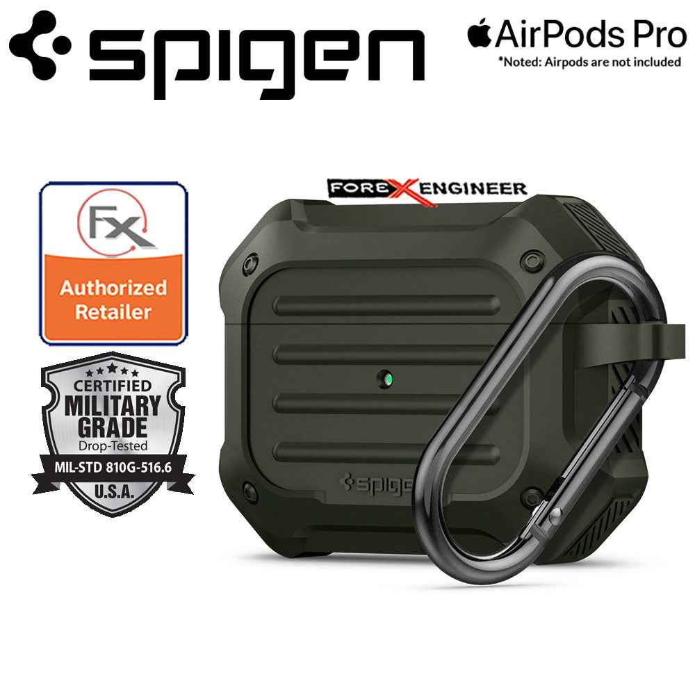 Spigen Tough Armor Case for Airpods Pro -  Military Green Color