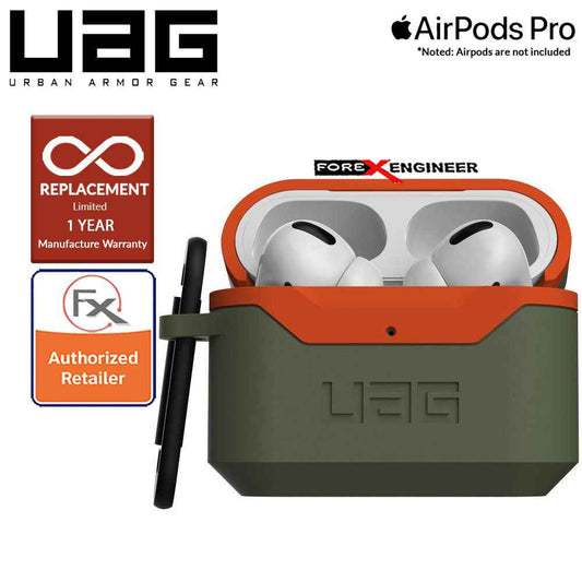 UAG Hardcase V2 for Airpods Pro - Olive-Orange (Barcode : 812451035506 )