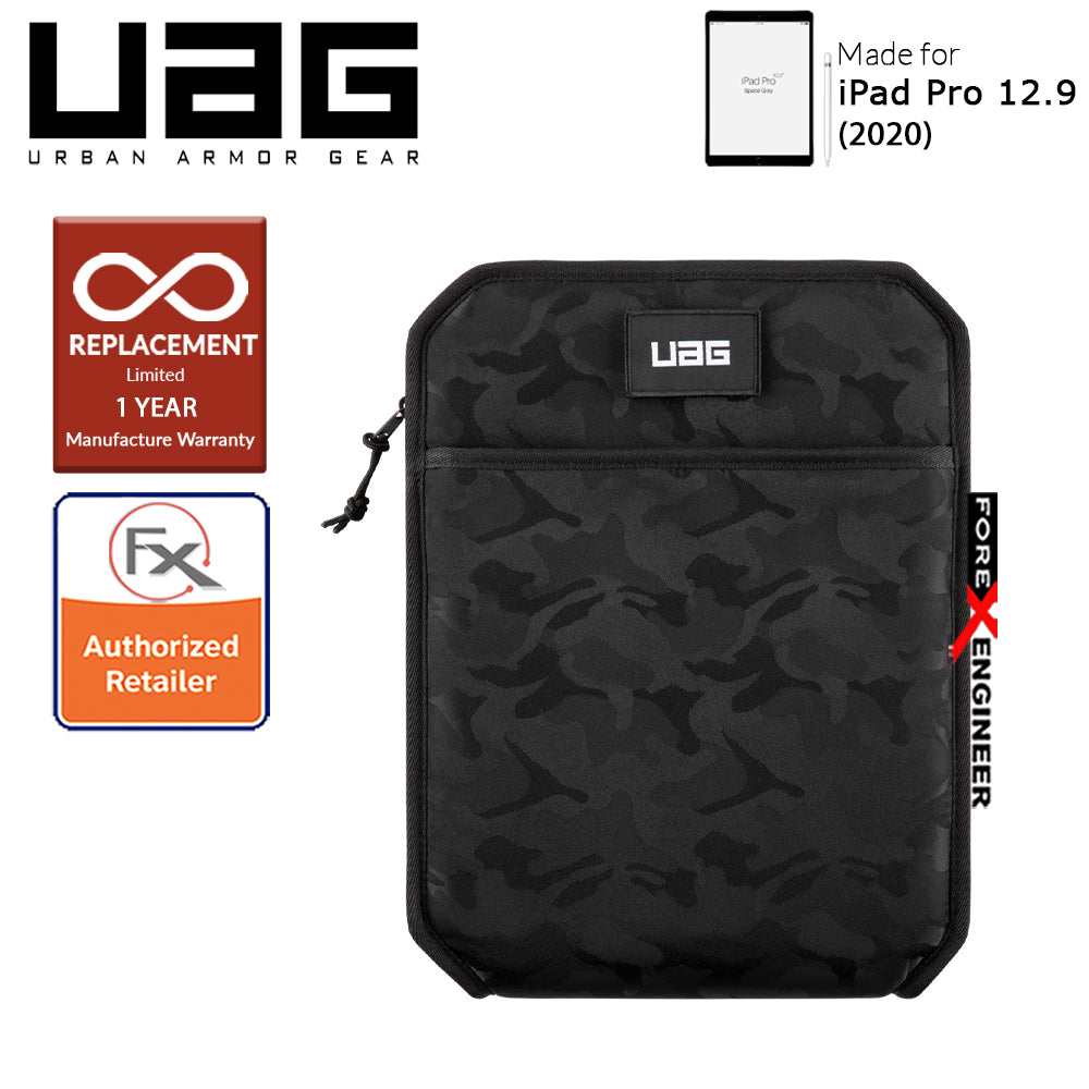 UAG iPad Pro 12.9" Shock Sleeve Lite - Black Midnight Camo (Barcode : 812451037807)