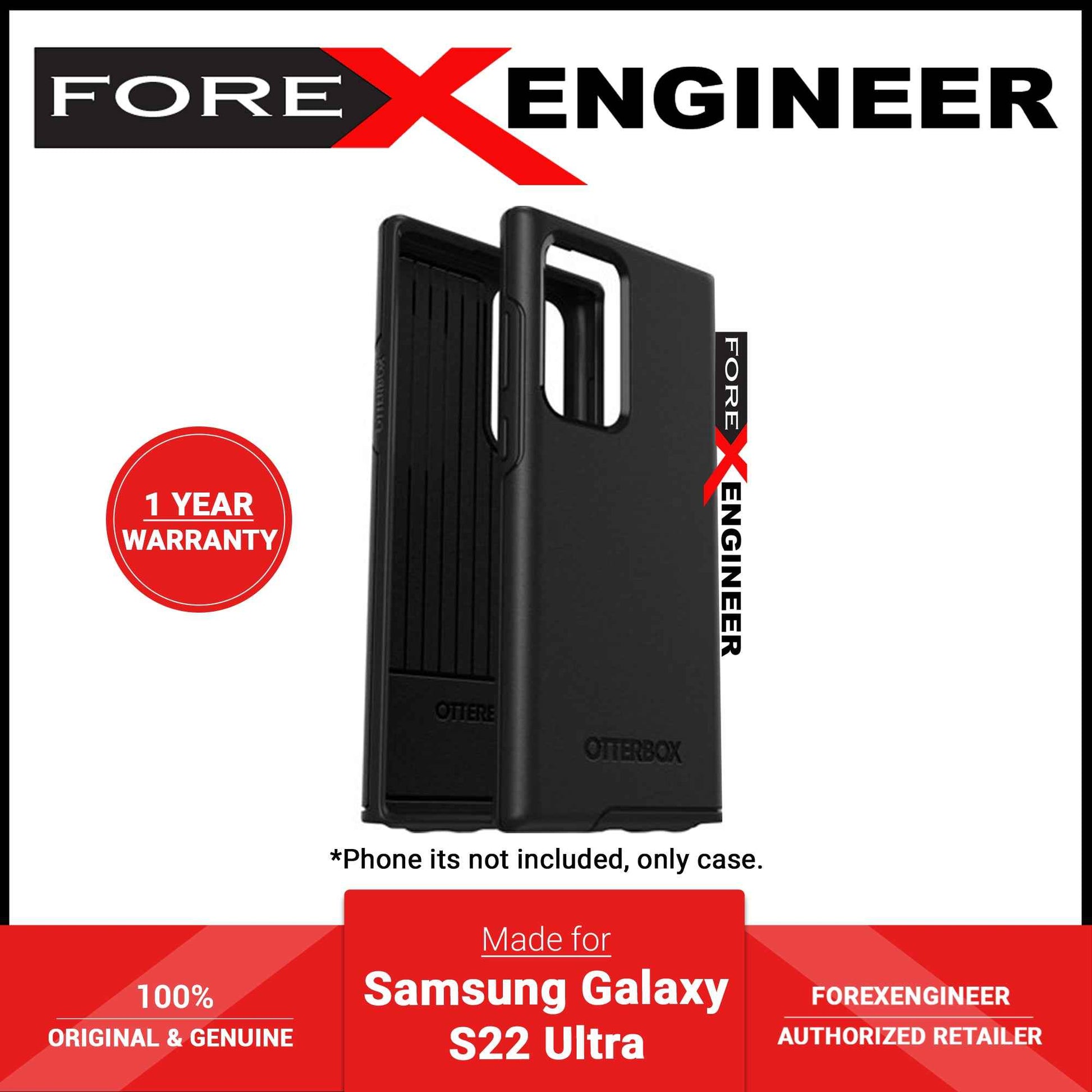 Otterbox Symmetry Series Case for Samsung Galaxy S22 Ultra - Black (Barcode: 840104295960 )