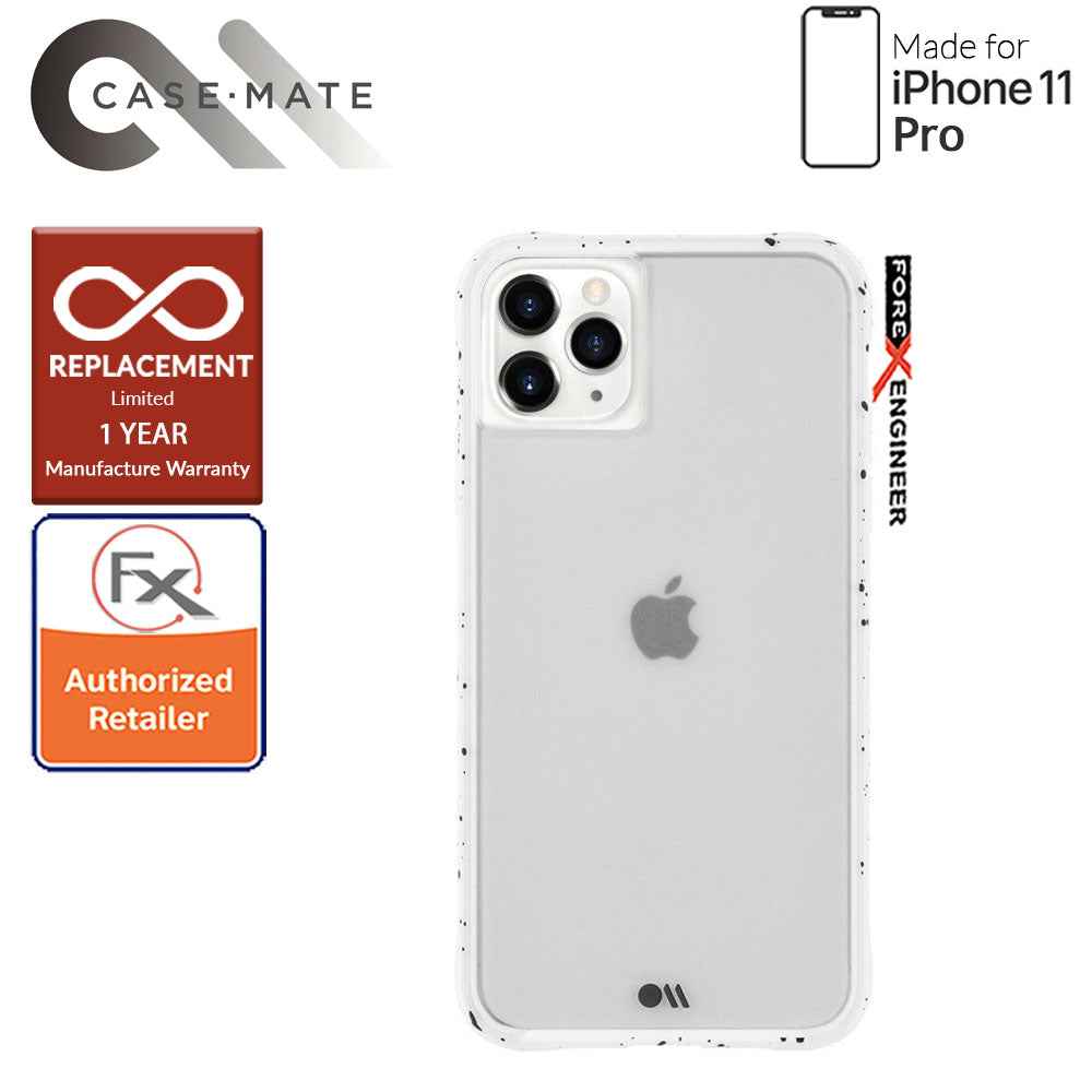 Case-Mate Tough Speckled for iPhone 11 Pro White color
