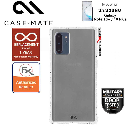 Case Mate Tough Speckled for Samsung Galaxy Note 10+ - Note 10 Plus - White - Forexengineer-malaysia
