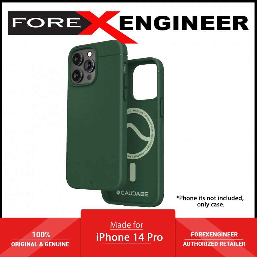 Caudabe Sheath for iPhone 14 Pro (MAGSAFE version) - Mountain Green