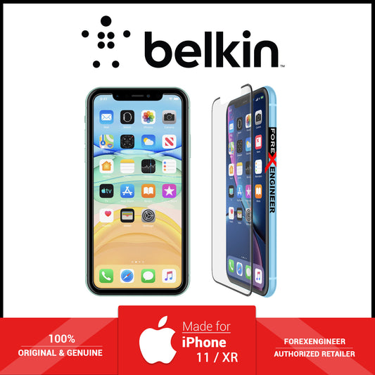 Belkin EZ Tray Tempered Curve Glass for iPhone 11 - XR - Clear ( Barcode : 745883774173 )