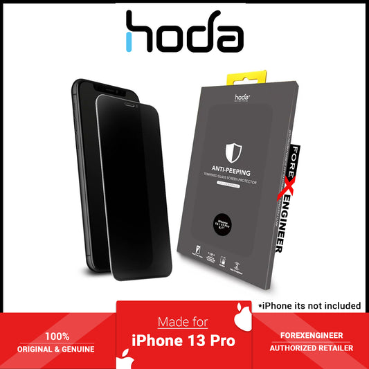 Hoda Tempered Glass for iPhone 13 - 13 Pro 6.1" 5G ( 2.5D 0.33mm Full Coverage ) - Anti-Peeper (Barcode: 4711103541685 )