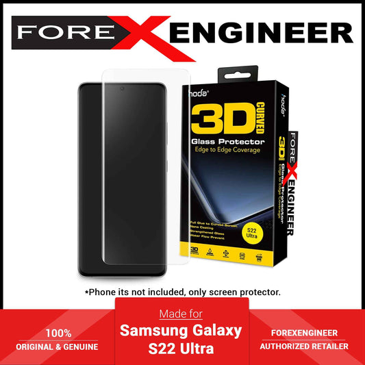 Hoda Tempered Glass for Samsung Galaxy S22 Ultra - 3D UV Full Glue Full Coverage Screen Protector ( UV Lamp Included ) - Clear (Barcode: 4713381516256 + 4711103543993 )