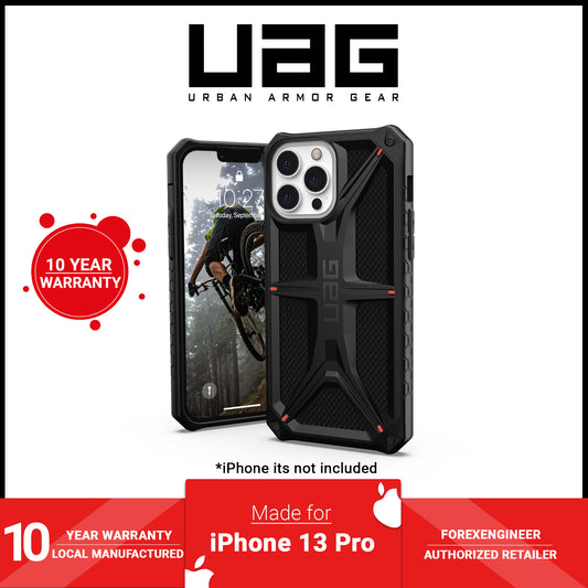 UAG Monarch for iPhone 13 Pro 6.1" 5G - Kevlar Black (Barcode: 810070362898 )