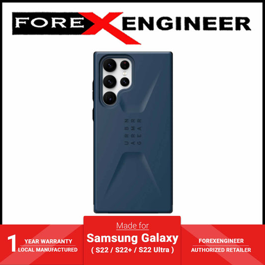 UAG Civilian for Samsung Galaxy S22 Ultra - Mallard (Barcode: 810070368890 ) - Forexengineer -Malaysia- 810070368890