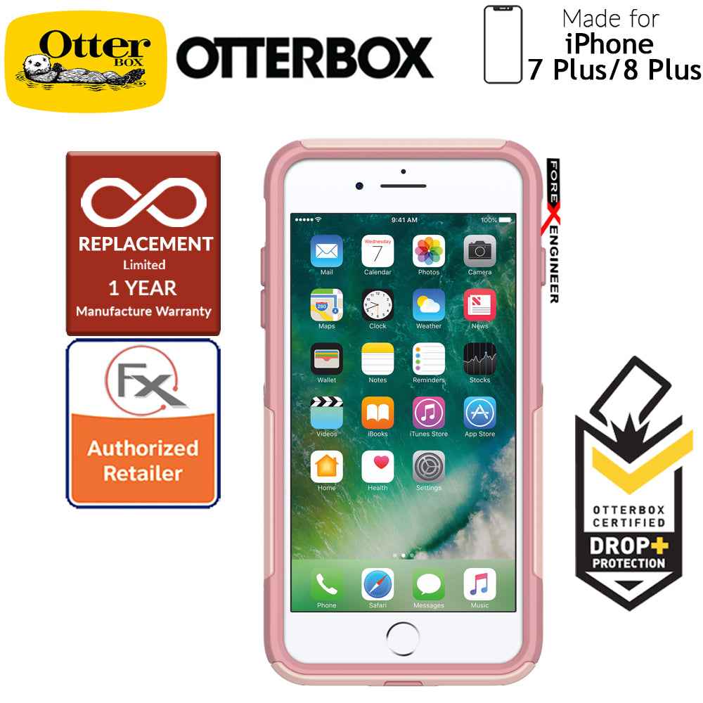 OtterBox Commuter for iPhone 8 Plus - 7 Plus - 2 Layers Lightweight Protection Case - Ballet Way - Forexengineer-malaysia