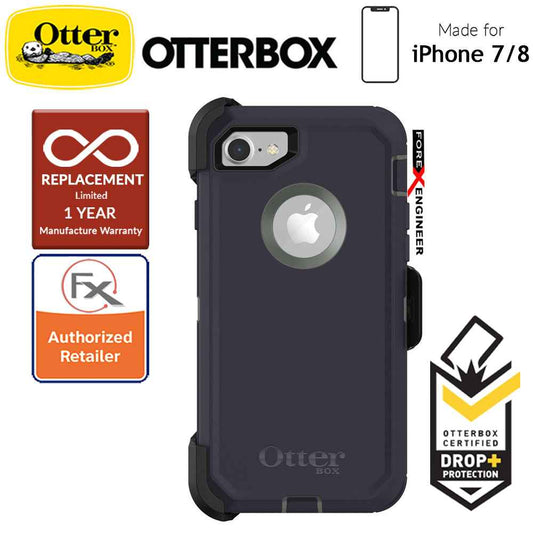 Otterbox Defender Series for iPhone 8 - 7 - Stormy Peaks (Compatible with iPhone SE 2nd Gen 2020) (660543424956) - Forexengineer-malaysia