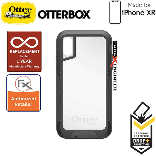 Otterbox Pursuit for iPhone XR - Thinnest & Toughest Otterbox Case- Black - Clear - Forexengineer-malaysia