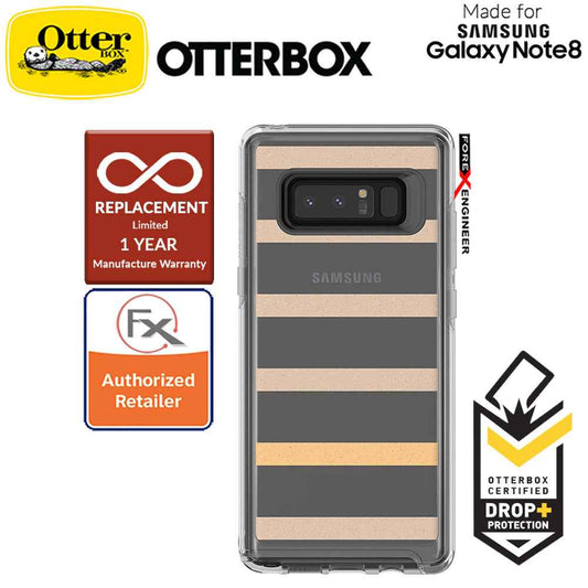 OtterBox Symmetry Clear Series for Samsung Galaxy Note 8 - Inside The Lines - Forexengineer-malaysia