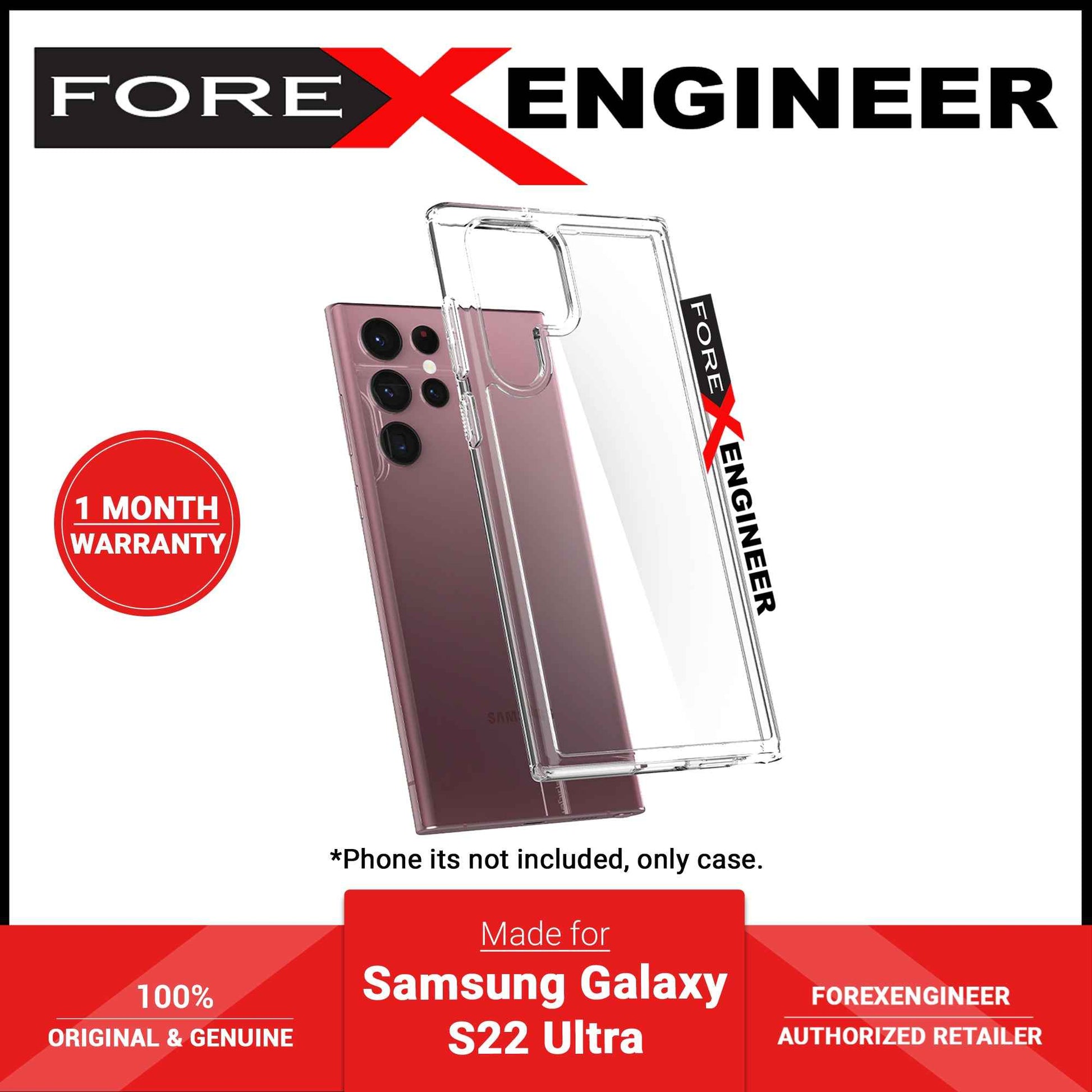 Spigen Ultra Hybrid Case for Samsung Galaxy S22 Ultra - Crystal Clear