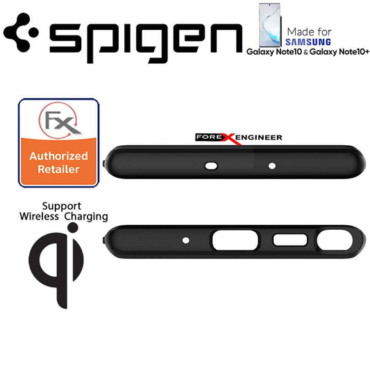 Spigen Ultra Hybrid for Samsung Galaxy Note 10+ - Note 10 Plus - Matte Black - Forexengineer-malaysia