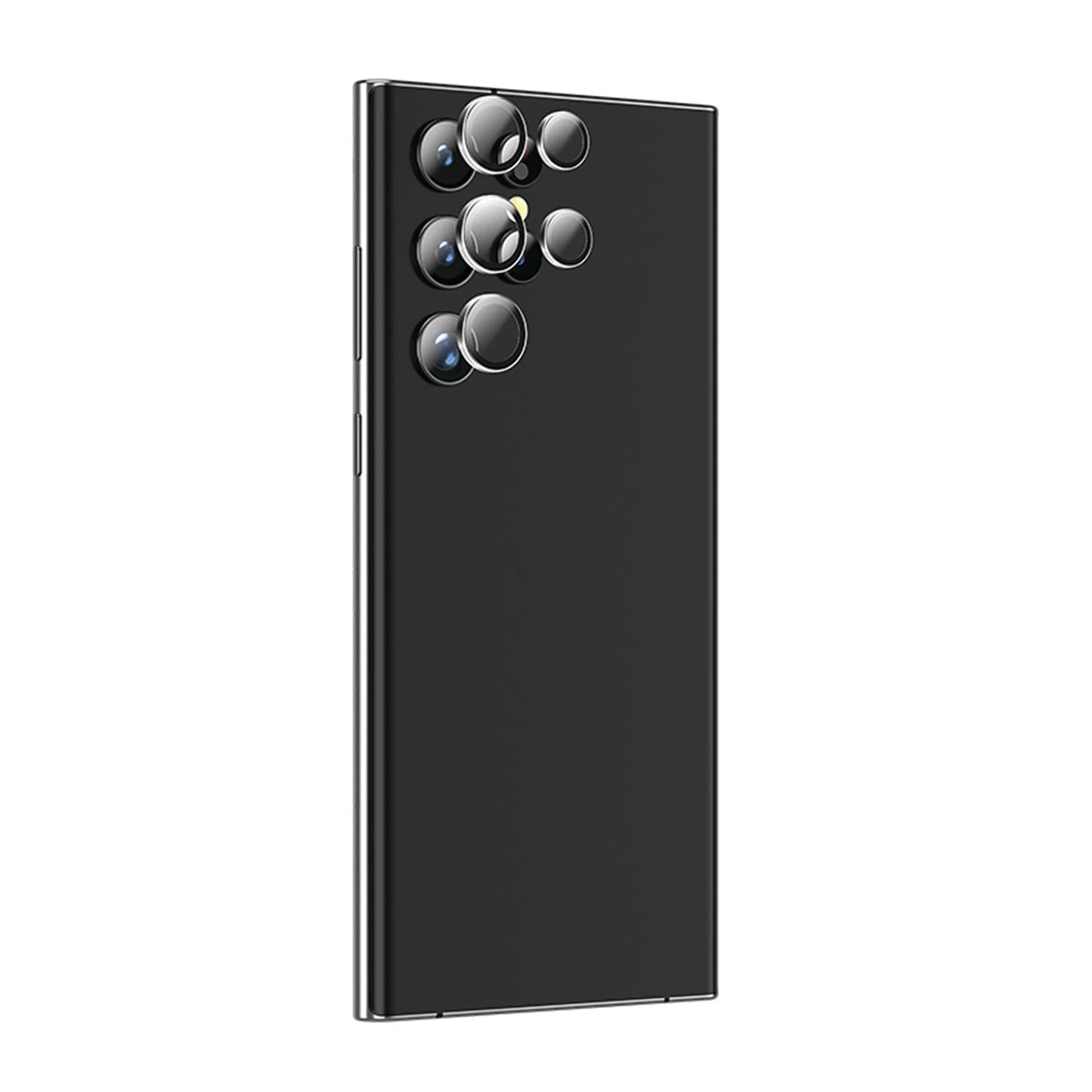 AMAZINGthing 3D Aluminium Lens Cover Case for Samsung Galaxy S22 Ultra - Impact Resistant - Silver (Barcode: 4892878071871 ) - Forexengineer -Malaysia- 4892878071871