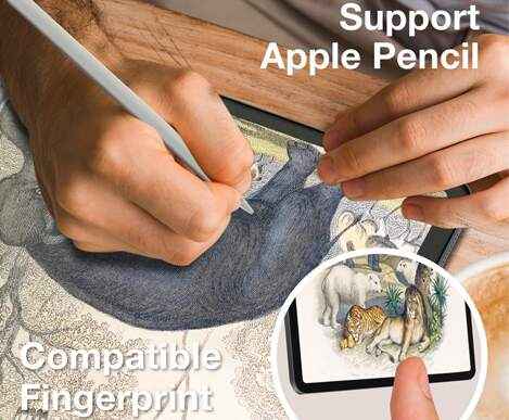 AMAZINGTHING Paperlike Texture Film for iPad 10.2 inch 7th - 8th - 9th Gen ( 2019 - 2021 ) - Paper Texture Screen Protector 0.2mm - Matte (Barcode: 4892878062329 )