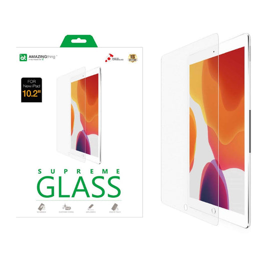 AMAZINGthing SUPREME Glass for i-Pad Pro 10.2" ( 8th Gen - 2020 ) 0.33mm - Ultra Clear (Barcode: 4892878062336 )