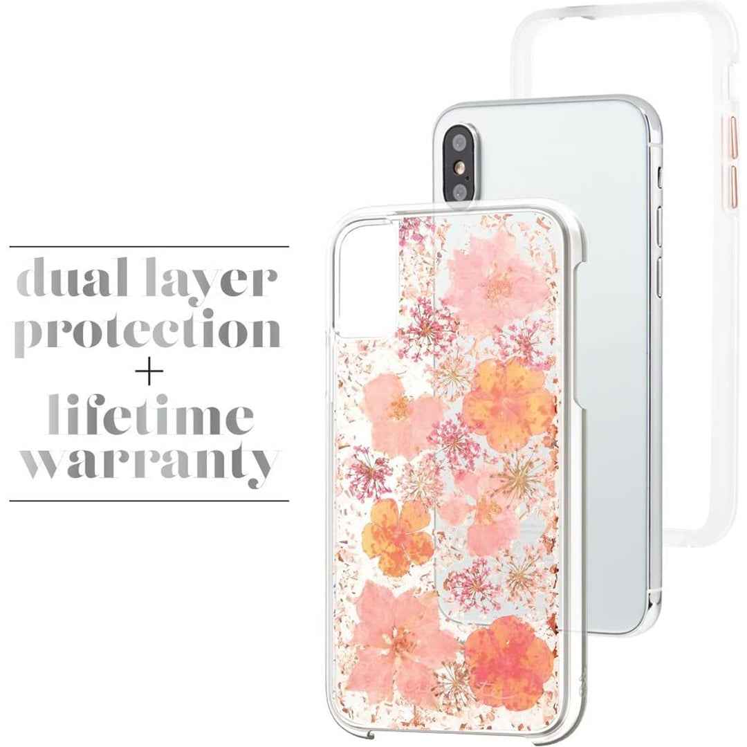 Case-Mate Karat Petals for iPhone Xs - X - Ditsy Flowers Pink (Barcode: 846127179706 )