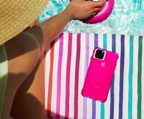 Case Mate Tough Neon for iPhone 11 Pro Max - Green - Pink ( Barcode : 846127185981 )