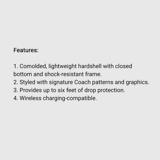 Coach Protective Case for Samsung Galaxy S22 Ultra - Moody Floral (Barcode: 650450008226 ) - Forexengineer -Malaysia- 650450008226