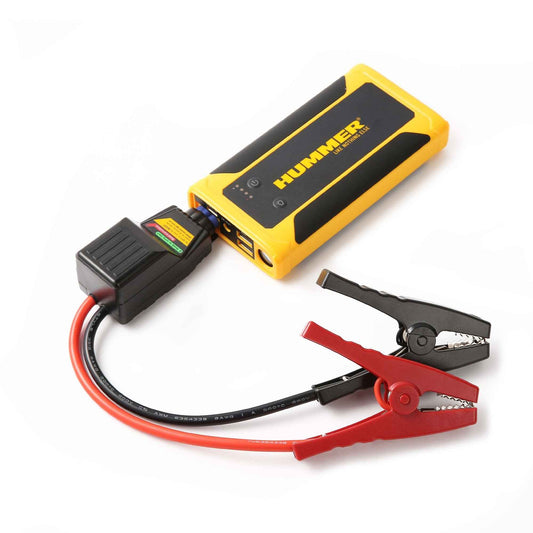 Hummer HX 10000mAh Powerbank Jump Starter with Wireless Charger & Work Light (USB-A to USB-C)