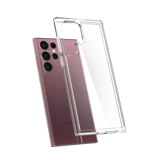 Spigen Ultra Hybrid Case for Samsung Galaxy S22 Ultra - Crystal Clear