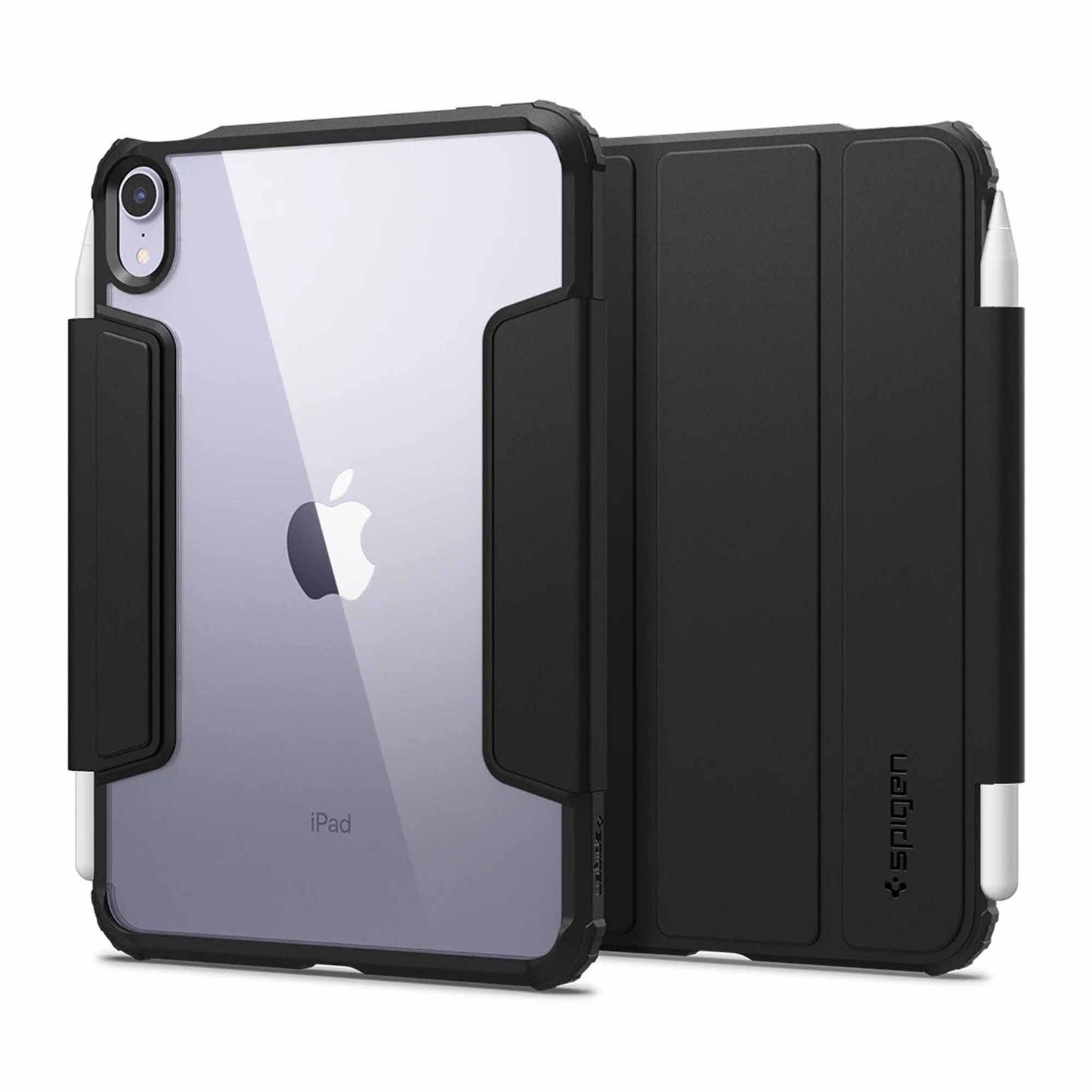 Spigen Ultra Hybrid Pro for iPad Mini 7th Gen ( 2024 ) / iPad Mini 6th Gen ( 2021 ) - Black (Barcode: 8809811854138 ) - Forexengineer-malaysia