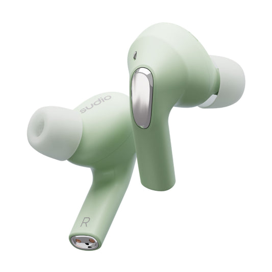 Sudio Wireless Earphone E2 - Hybrid Active Noise Cancellation Spatial Audio - Jade (Barcode: 7350071381618 ) - Forexengineer -Malaysia- 7350071381618