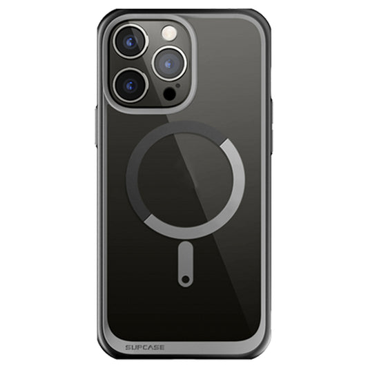 Supcase Unicorn Beetle UB MAG for iPhone 14 Pro - Slim Clear Case MagSafe Compatible - Black - Forexengineer -Malaysia- 843439120709