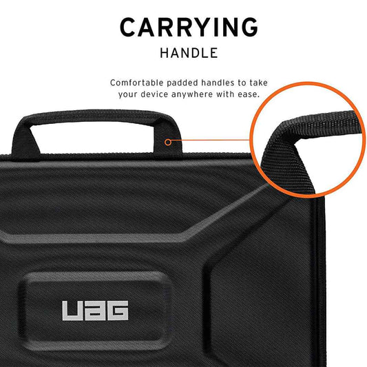 UAG Medium Sleeve for Laptop or Tablet 11 - 13 inch with Handle - Black ( Barcode : 812451038552 )